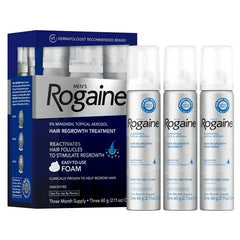 Regrowth Foam 5% Minoxidil -3×60g