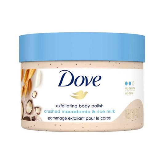 Crushed macadamia & Rice Milk Body Scrub - 298g