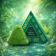 Green Tea Solid Shampoo Bar - 60g