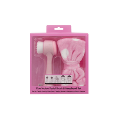 Dual Action Facial Brush & Headband Set