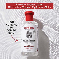 Facial Toner Witch Hazel Rose Petal - 355ml