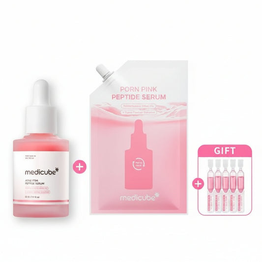 PDRN Pink Peptide Collagen Ampoule Set -30ml +50ml +5pcs