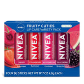 Fruity Cuties Tinted Lip Balm Variety Pack - 4×4.8g