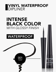Vinyl Waterproof Dipliner Black 001 Black – 2.5ml