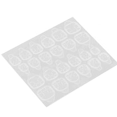 Press-On Nail Adhesive Tabs - 24 Pieces