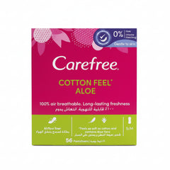 Cotton Feel Aloe Pantyliners - 56 Pieces