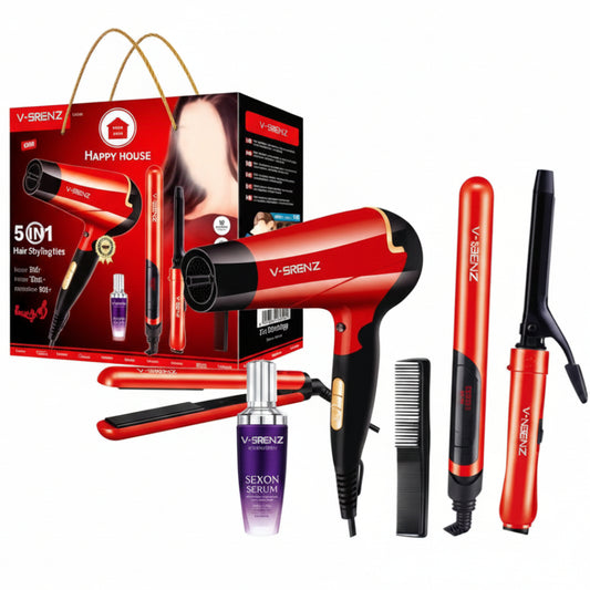 V-Benz 5-in-1 Bridal Hair Styling Set -5pcs