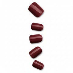 imPRESS Color Press-On Nails Burgundy -30pcs