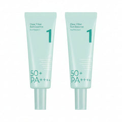 No.1 Clear Filter Sun Essence SPF50+ PA++++ Duo Set - 2×50ml