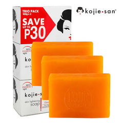 Kojic Acid Soap Brightening Bar Cleanser -3x65g