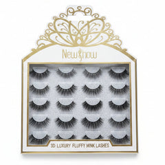 Luxury Fluffy Eyelashes - 10 Pairs