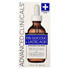 10% Glycolic + Lactic Acid Serum -52ml