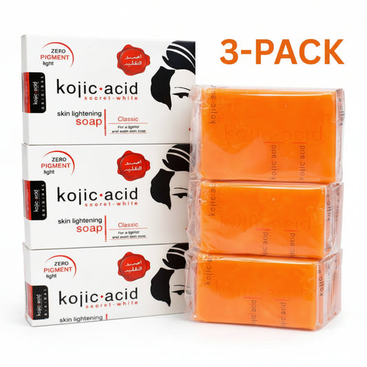 Kojic Acid Soap Brightening Bar Cleanser -3x65g