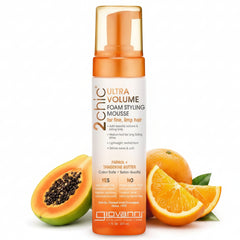 2Chic Tangerine & Papaya Ultra-Volume Foam Styling Mousse -207ml