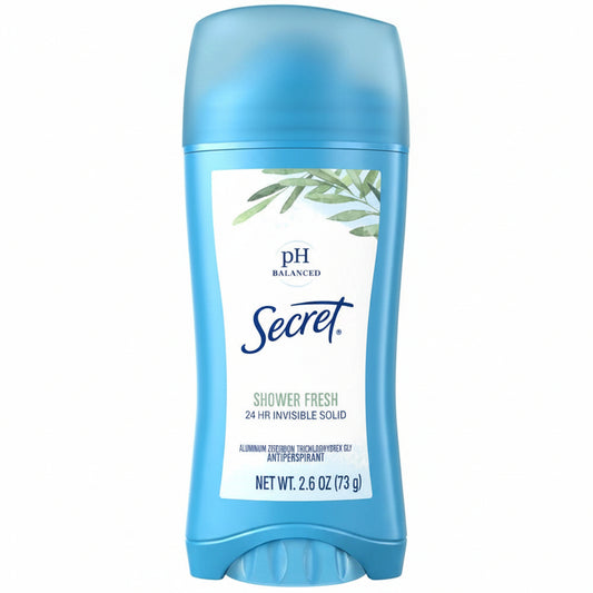 pH Balanced Shower Fresh Invisible Solid Antiperspirant -73g