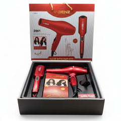 Hair Straightener & Waver Bridal Set -2pcs
