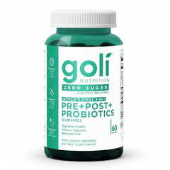 Pre + Post Probiotics Sugar Free Gummies - 60pcs