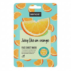 Orange Face Sheet Mask - 1 Piece