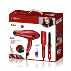 V-Benz 5-in-1 Bridal Hair Styling Set -5pcs