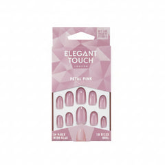 Petal Pink Oval Nails 24pcs