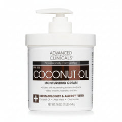 Coconut Oil Moisturizing Cream -454g