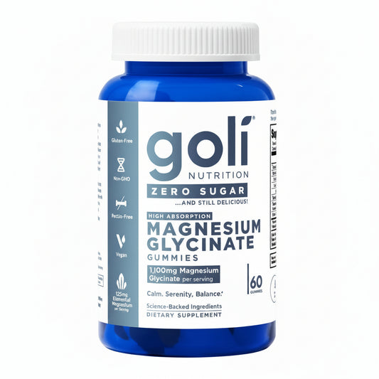 Magnesium Sugar Free Gummies -60pcs