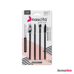 Silicone Mascara Brush Set -4pcs