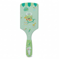 Kids Paddle Hair Brush - Green Cartoon