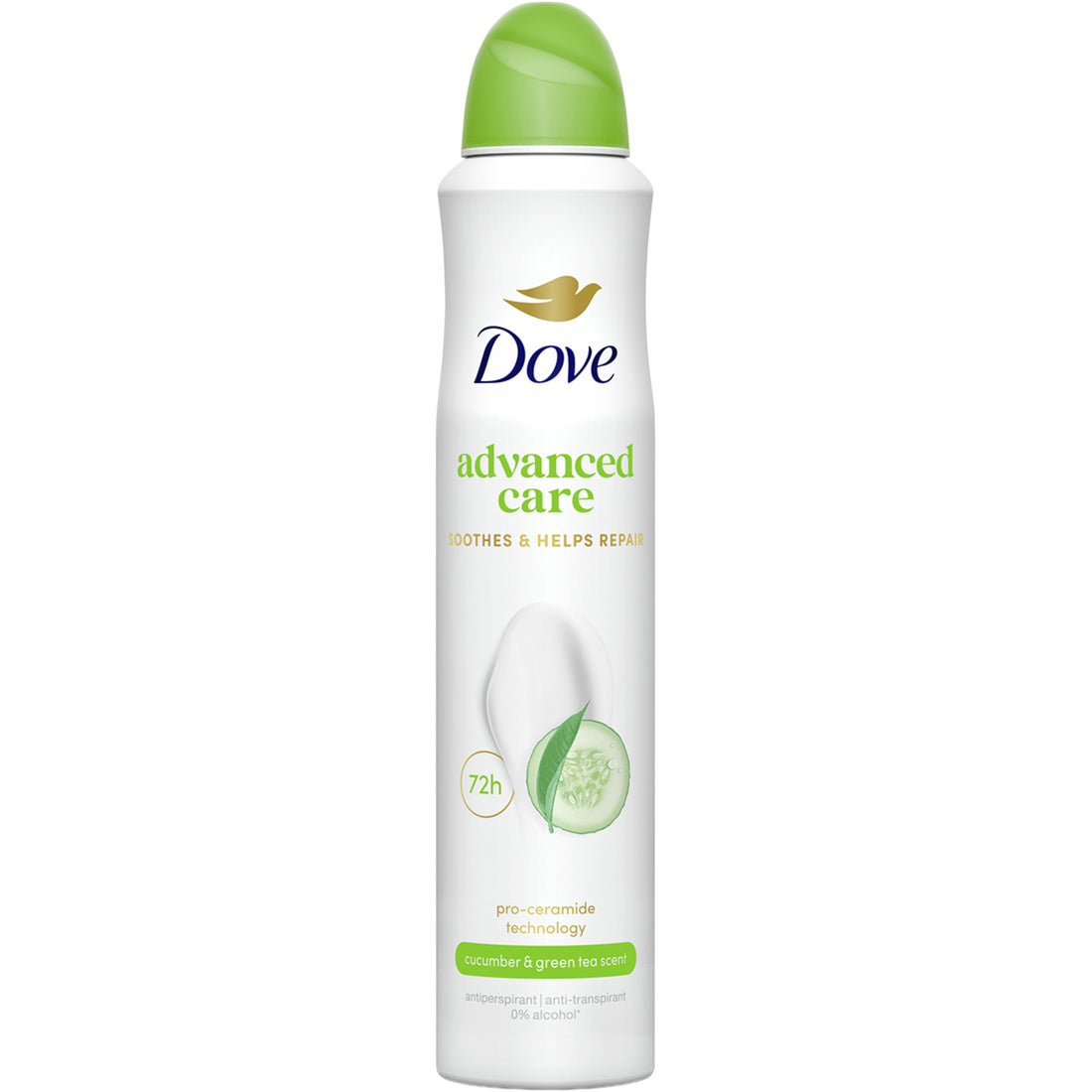 Advanced Cucumber & Green Tea Antiperspirant Spray -200ml