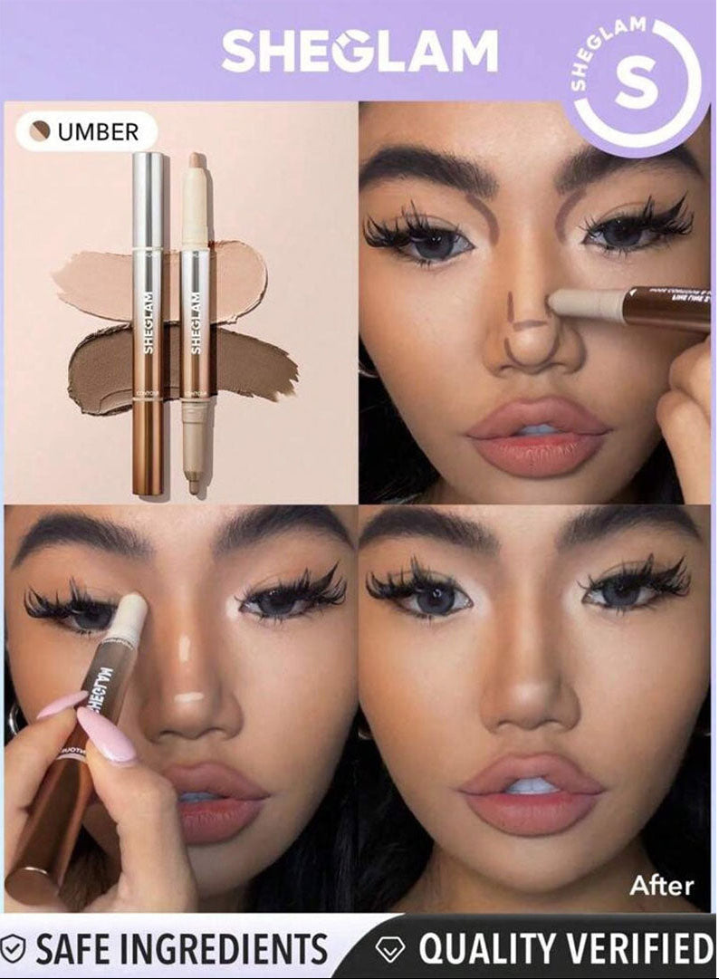 2-In-1 Nose Contour & Highlight Pen - 0.5g
