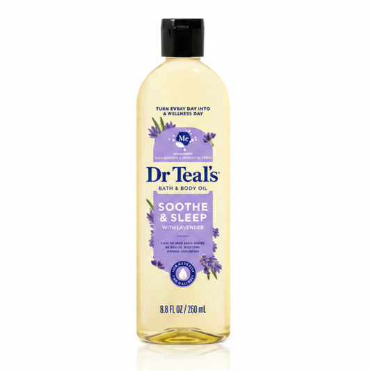 Moisture + Soothing Lavender Essential Oil Body Oil -260ml