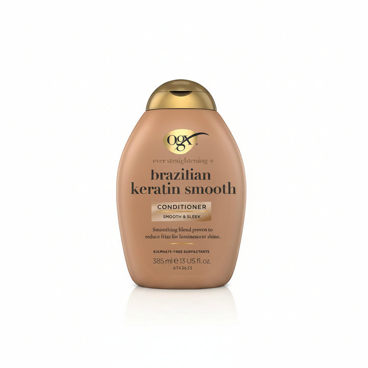Ever Straightening + Brazilian Keratin Smooth Conditioner -385ml