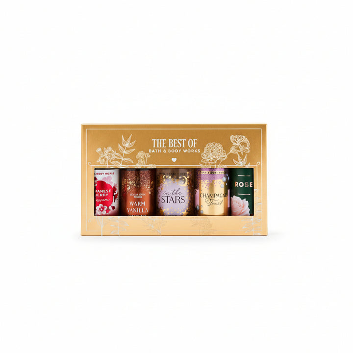 The Best Of Bath And Body Works Gift Set -5pcs