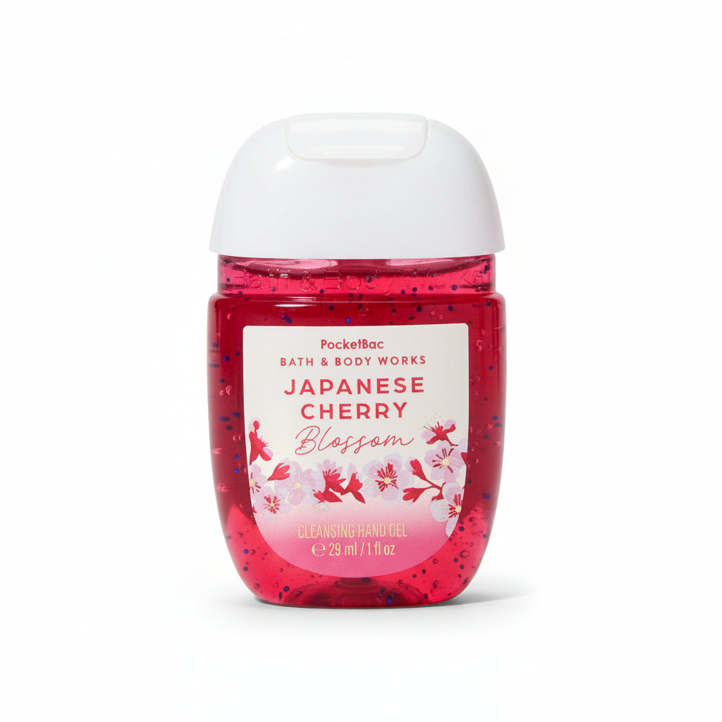 Japanese Cherry Blossom PocketBac Cleansing Hand Gel -29ml