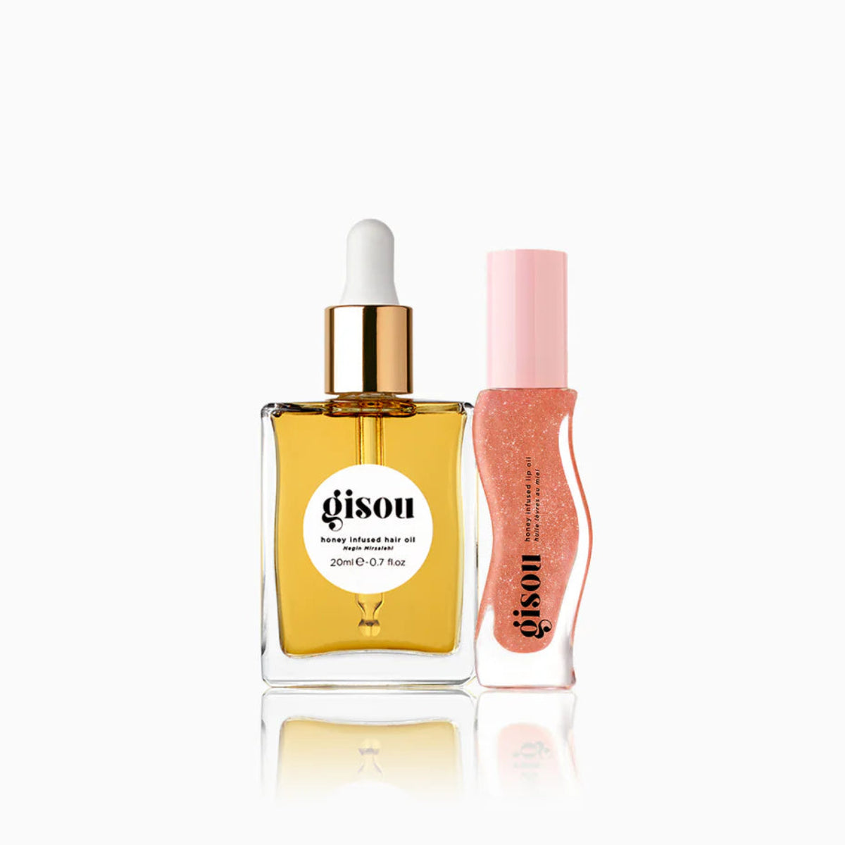 Glossy & Glazed Hair & Lip Oil Set