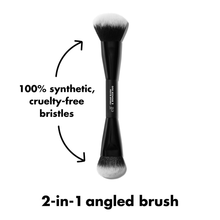Cream Blush & Bronzer Duo Brush -1pc