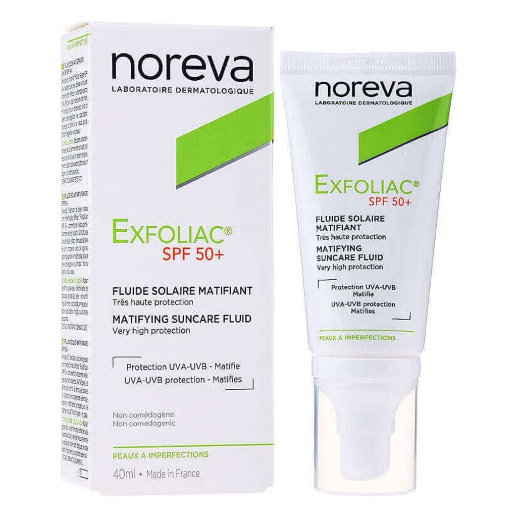 Exfoliac SPF50+ Mattifying Sun Fluid - 40ml
