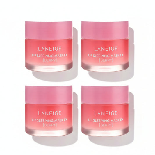 Laneige Lip Sleeping Mask EX [Berry] Gift Set 4 pcs