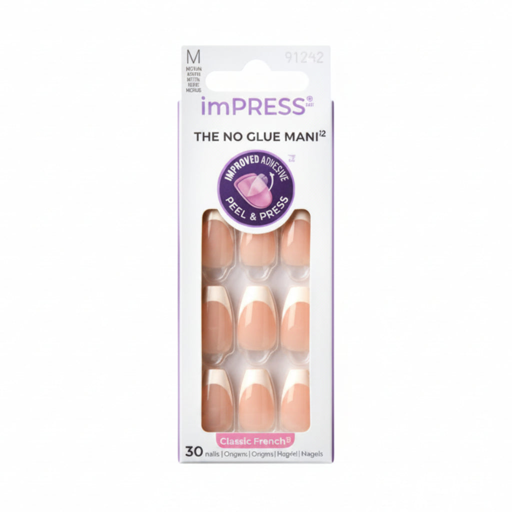 imPRESS French Press-On Nails Ideal Medium Coffin -30pcs