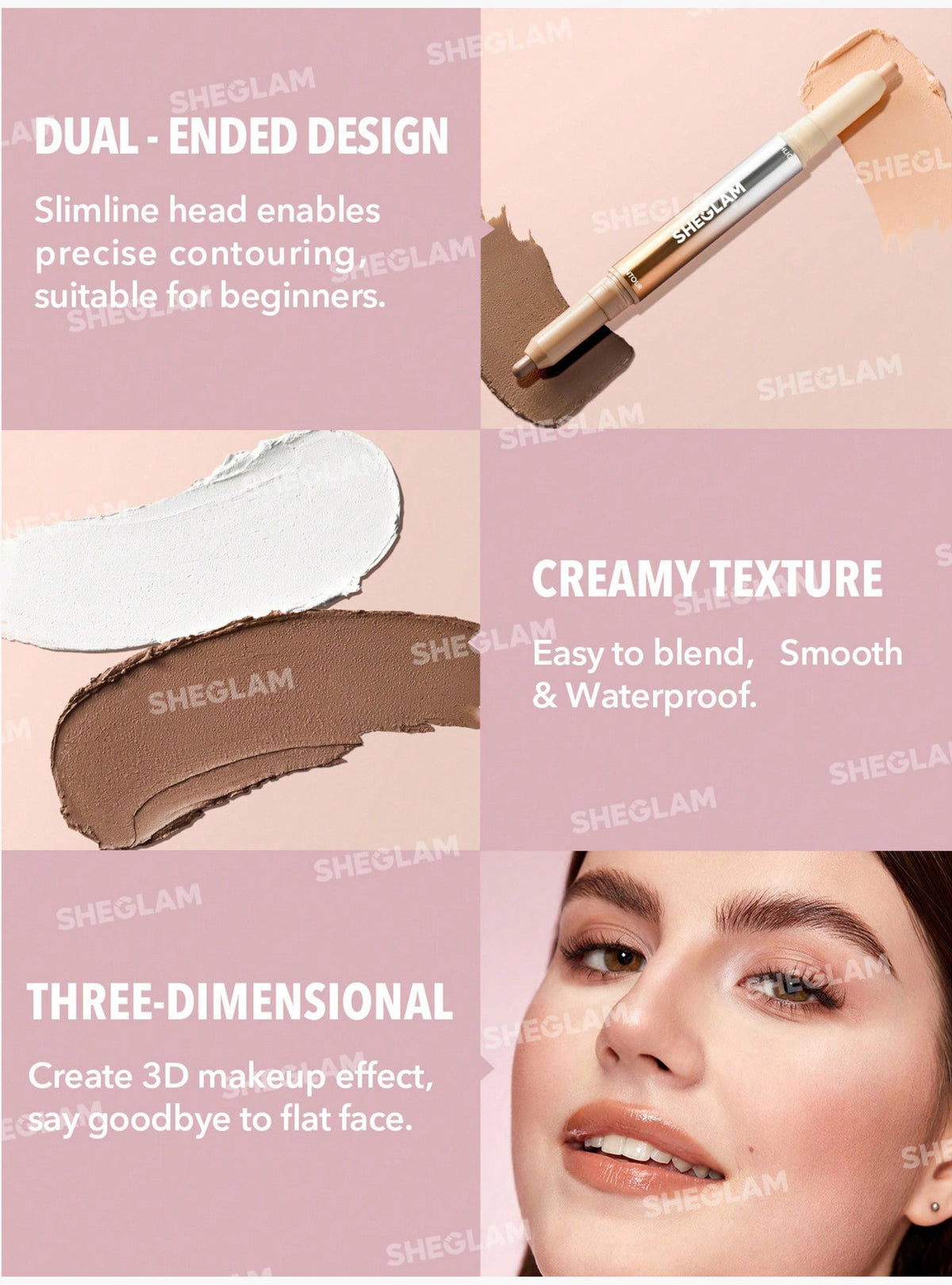 2-In-1 Nose Contour & Highlight Pen - 0.5g
