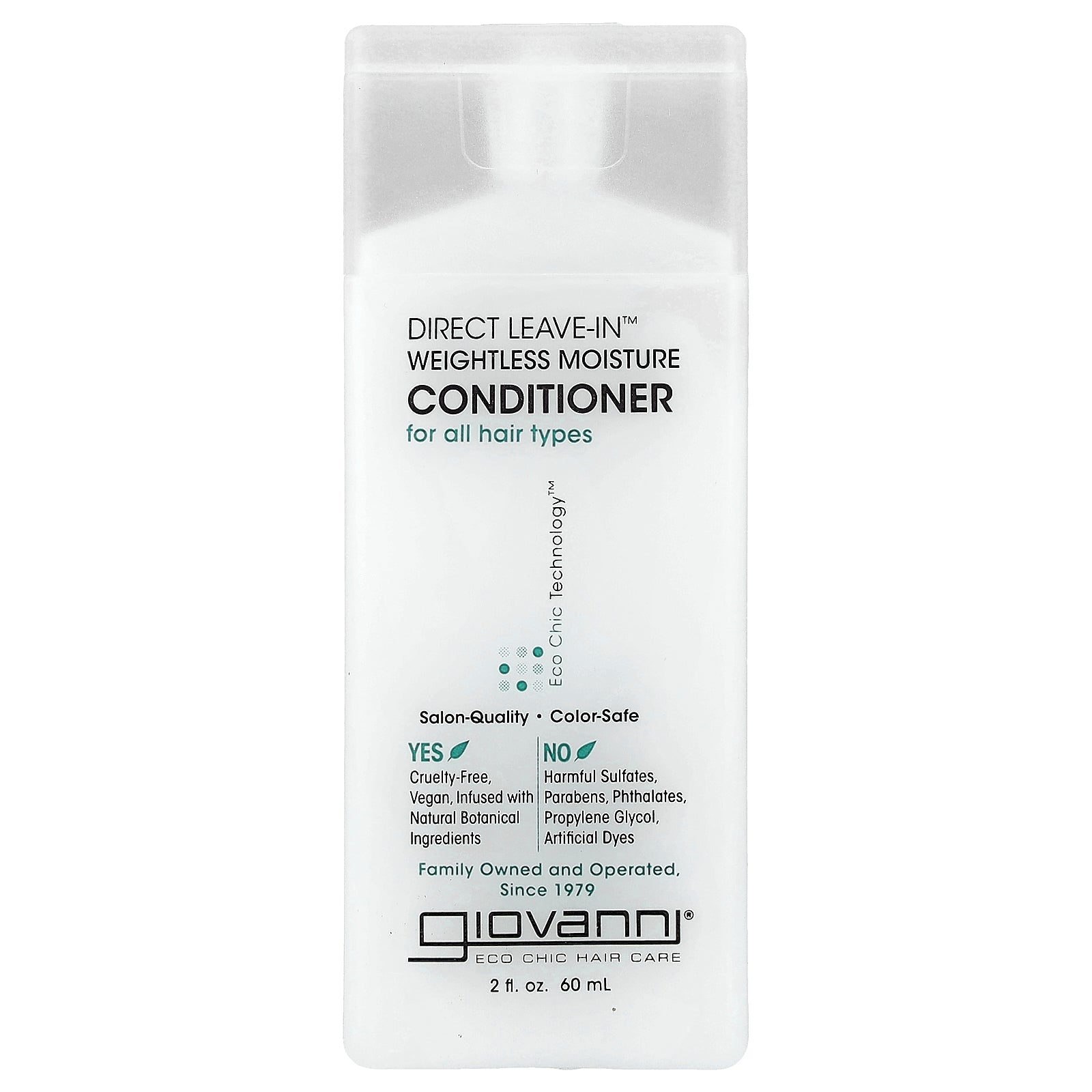 Giovanni Direct Leave-In Weightless Moisture Conditioner 60ml