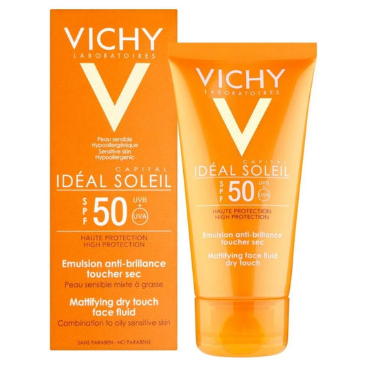 Capital Soleil Dry Touch Face Emulsion SPF50 - 50ml