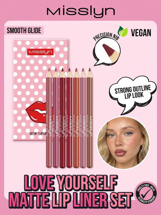 Love Yourself Lipliner Set – 7pcs