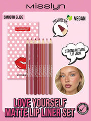 Love Yourself Lipliner Set – 7pcs