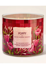 Poppy 3-Wick Candle -411g