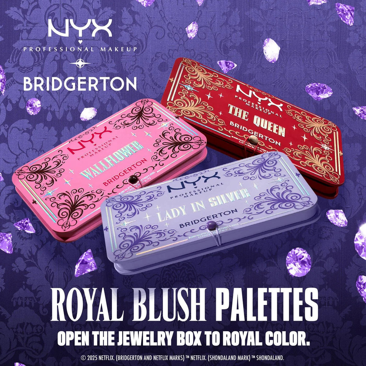 Limited Edition Bridgerton Blush Palette Set - 10g