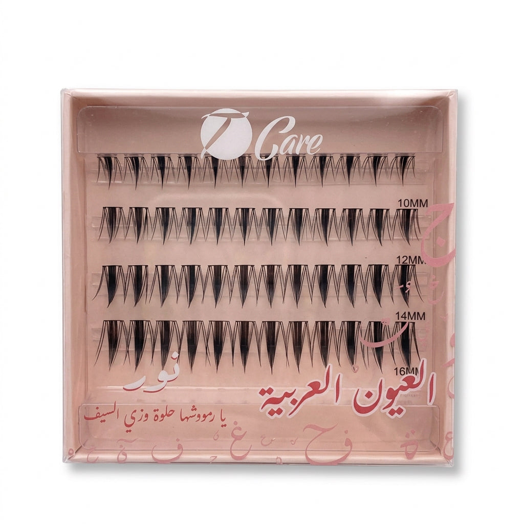 False Eyelashes noor - 1set