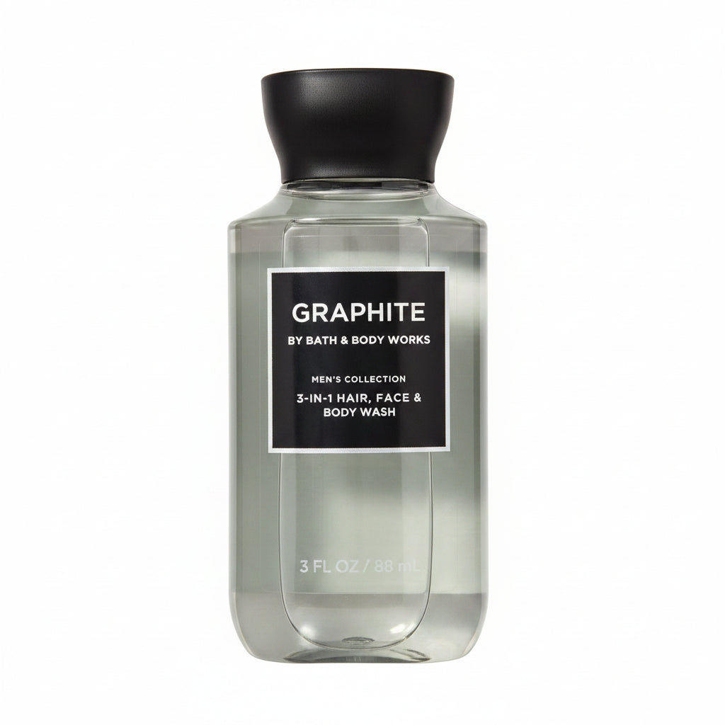 Graphite 3-in-1 Hair, Face & Body Wash - 88ml