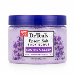 Epsom Salt Body Scrub Lavender -454g