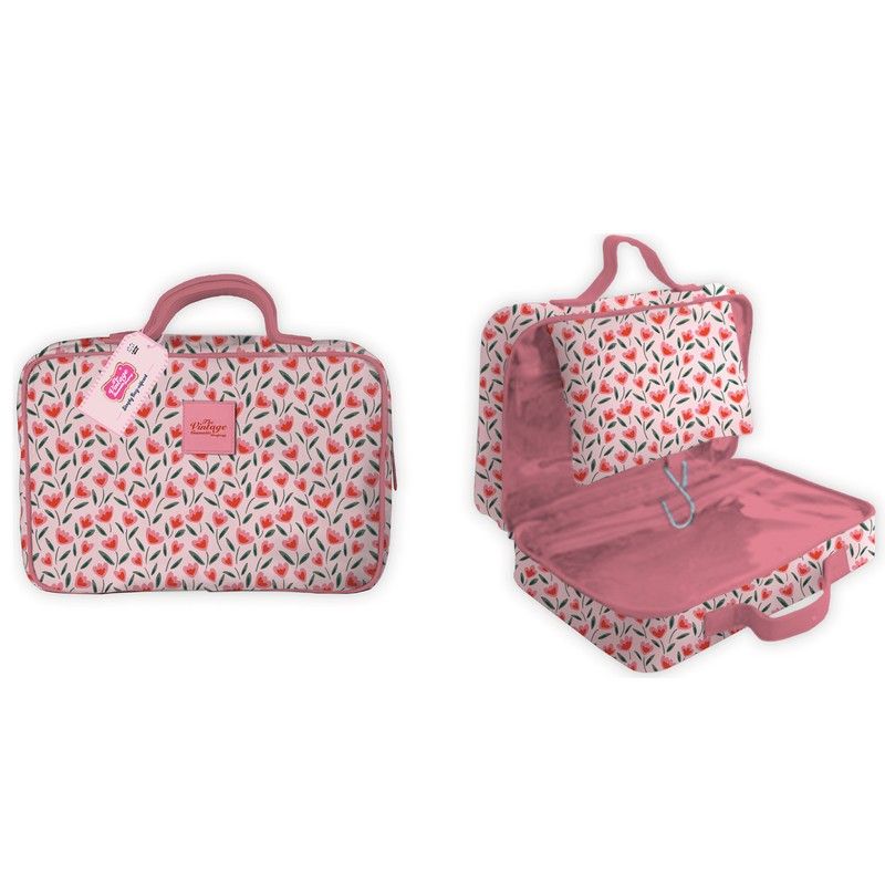 Vintage Cosmetic Bag Organizer -1pc